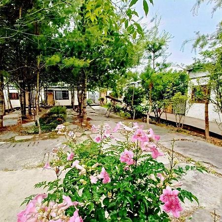 Fun星空謐境 埔里包棟民宿 烤肉麻將自然園區 Kültér fotó