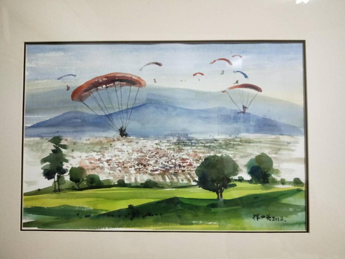 Fun星空謐境 埔里包棟民宿 烤肉麻將自然園區 Kültér fotó