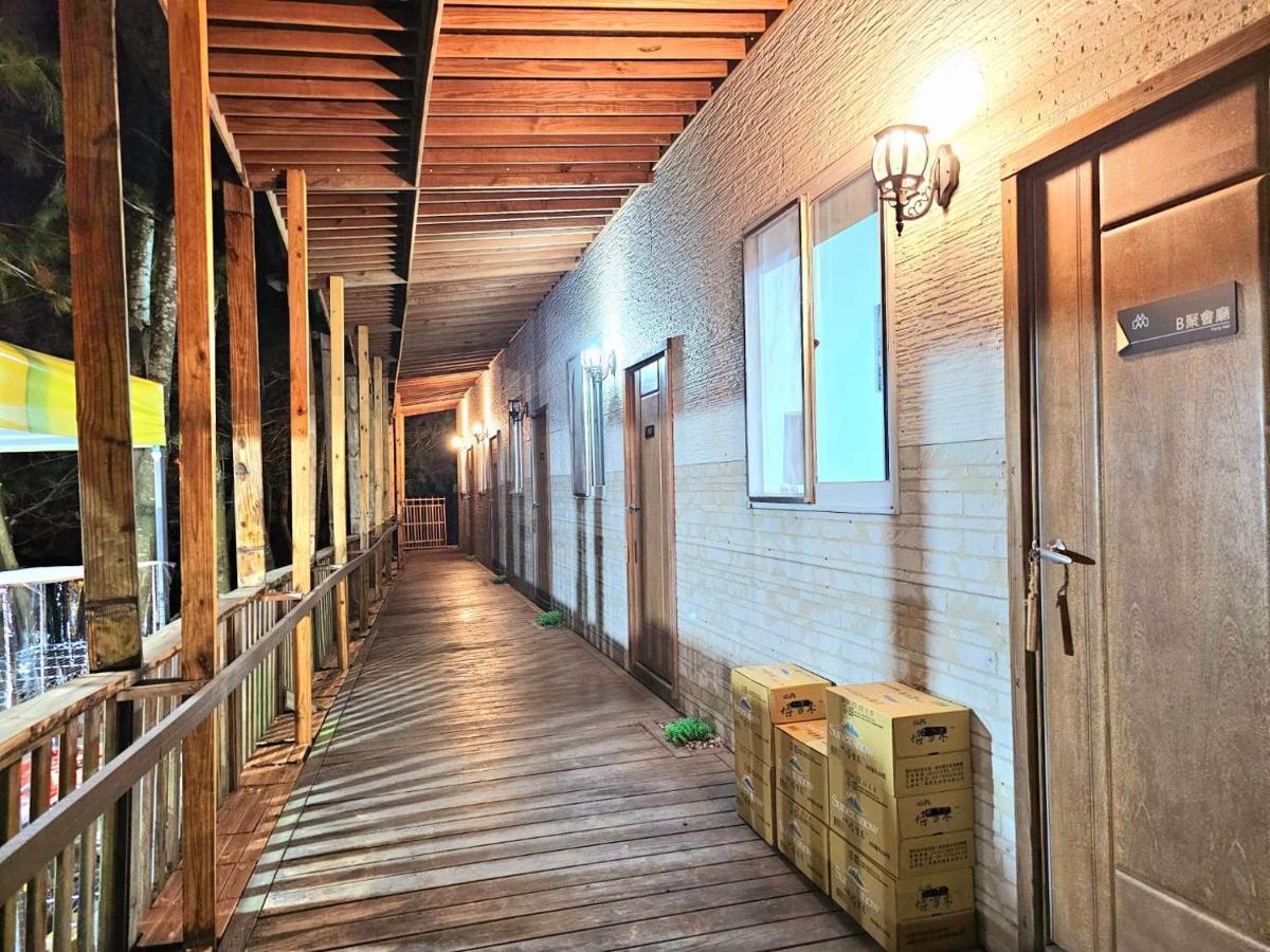 Fun星空謐境 埔里包棟民宿 烤肉麻將自然園區 Kültér fotó