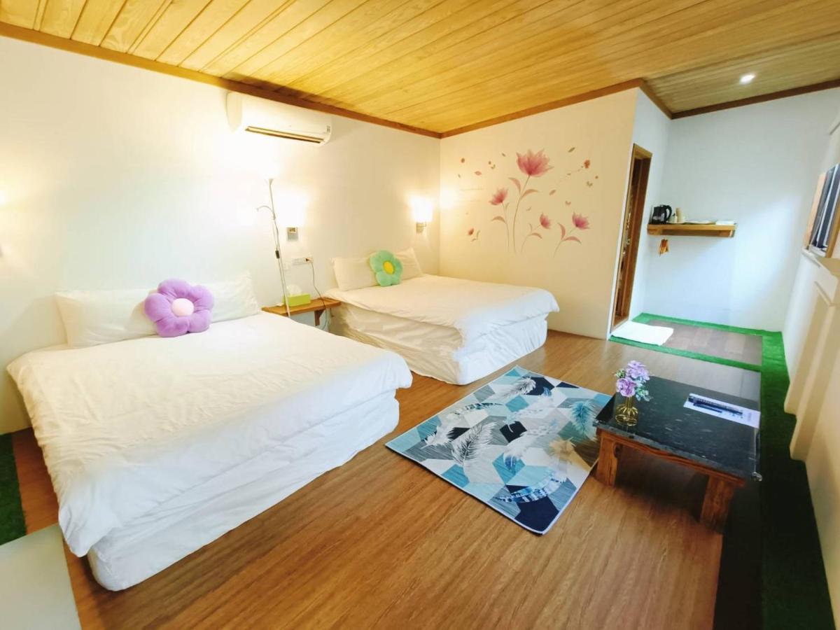 Fun星空謐境 埔里包棟民宿 烤肉麻將自然園區 Kültér fotó